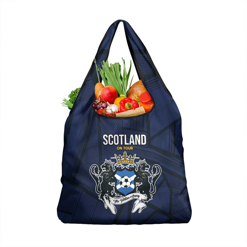 Football Scotland On Tour 2026 Grocery Bag Tartan Scottish Army Be Coming - Wonder Print Shop