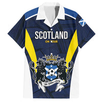 Custom Football Scotland On Tour 2026 Hawaiian Shirt Tartan Scottish Army Be Coming - Wonder Print Shop
