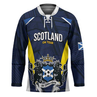Custom Football Scotland On Tour 2026 Hockey Jersey Tartan Scottish Army Be Coming - Wonder Print Shop