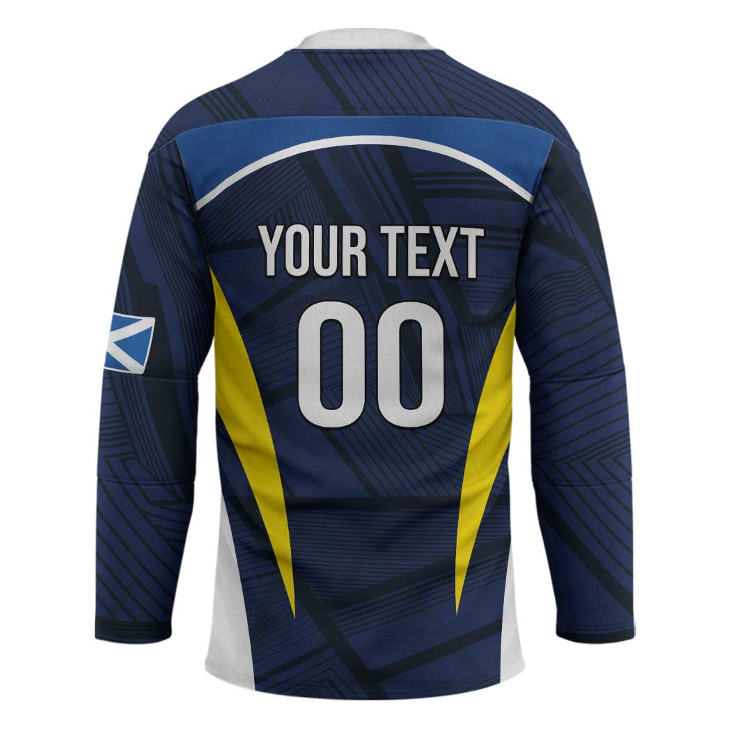 Custom Football Scotland On Tour 2026 Hockey Jersey Tartan Scottish Army Be Coming - Wonder Print Shop