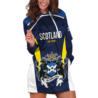 Custom Football Scotland On Tour 2026 Hoodie Dress Tartan Scottish Army Be Coming - Wonder Print Shop
