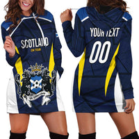 Custom Football Scotland On Tour 2026 Hoodie Dress Tartan Scottish Army Be Coming - Wonder Print Shop