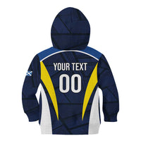 Custom Football Scotland On Tour 2026 Kid Hoodie Tartan Scottish Army Be Coming - Wonder Print Shop