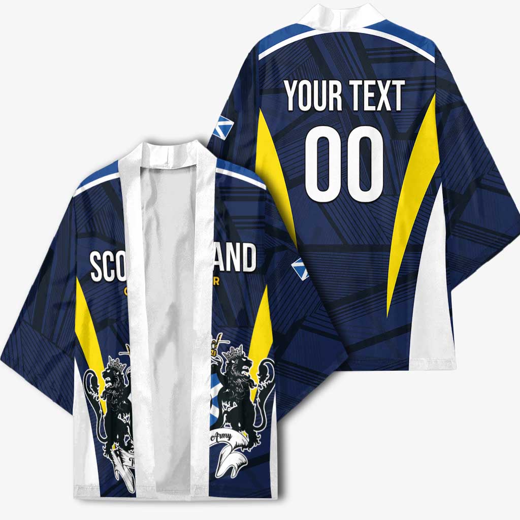 Custom Football Scotland On Tour 2026 Kimono Tartan Scottish Army Be Coming - Wonder Print Shop