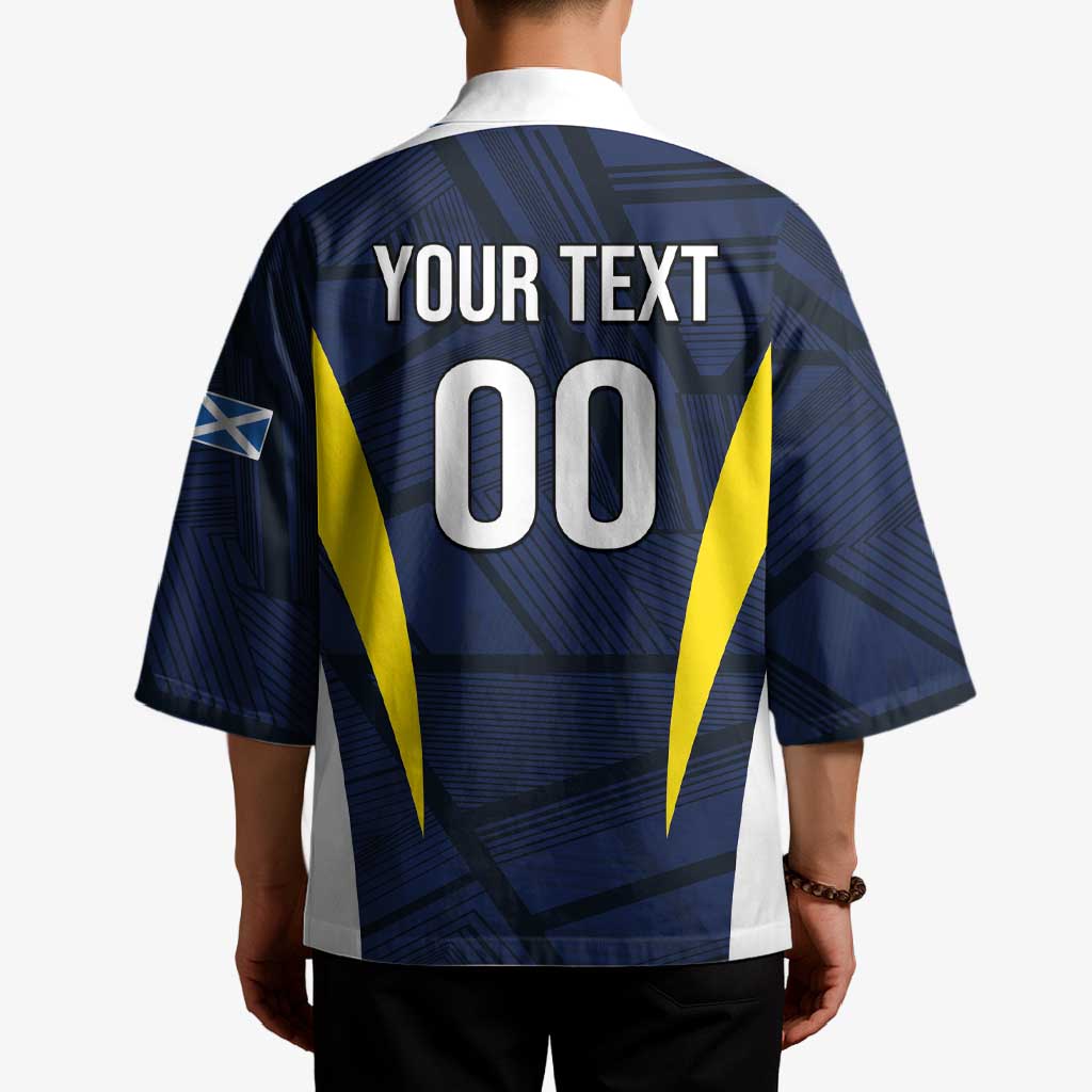 Custom Football Scotland On Tour 2026 Kimono Tartan Scottish Army Be Coming - Wonder Print Shop