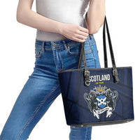 Football Scotland On Tour 2026 Leather Tote Bag Tartan Scottish Army Be Coming - Wonder Print Shop