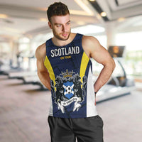 Custom Football Scotland On Tour 2026 Men Tank Top Tartan Scottish Army Be Coming - Wonder Print Shop