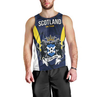 Custom Football Scotland On Tour 2026 Men Tank Top Tartan Scottish Army Be Coming - Wonder Print Shop