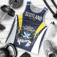 Custom Football Scotland On Tour 2026 Men Tank Top Tartan Scottish Army Be Coming - Wonder Print Shop