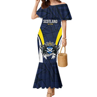 Custom Football Scotland On Tour 2026 Mermaid Dress Tartan Scottish Army Be Coming - Wonder Print Shop