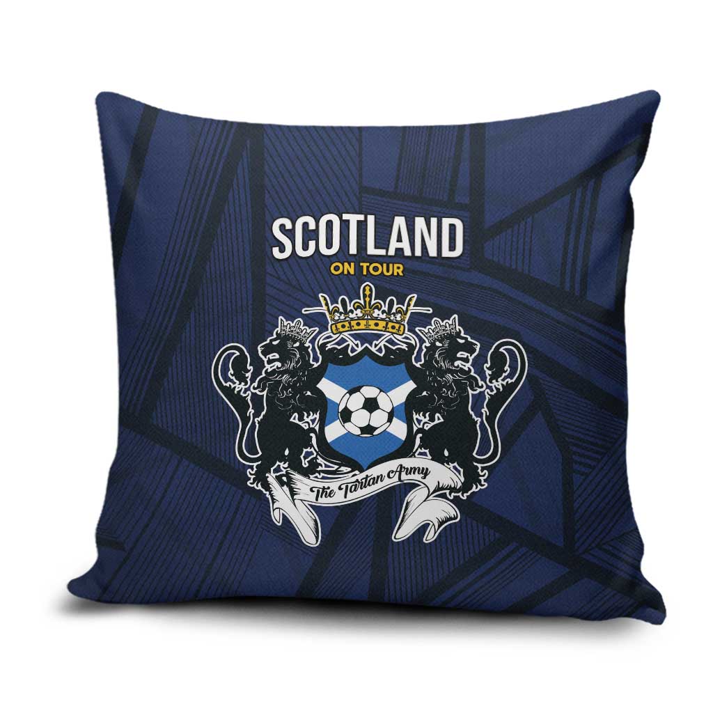 Football Scotland On Tour 2026 Pillow Cover Tartan Scottish Army Be Coming - Wonder Print Shop