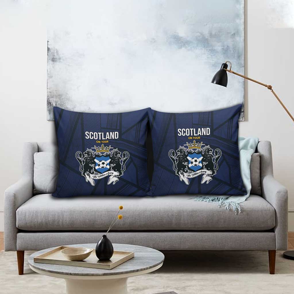 Football Scotland On Tour 2026 Pillow Cover Tartan Scottish Army Be Coming - Wonder Print Shop