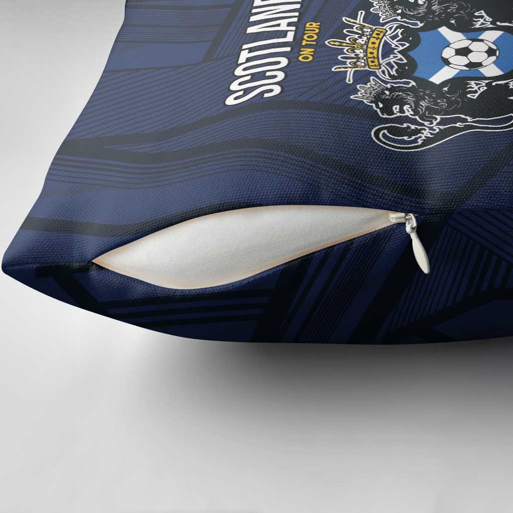 Football Scotland On Tour 2026 Pillow Cover Tartan Scottish Army Be Coming - Wonder Print Shop