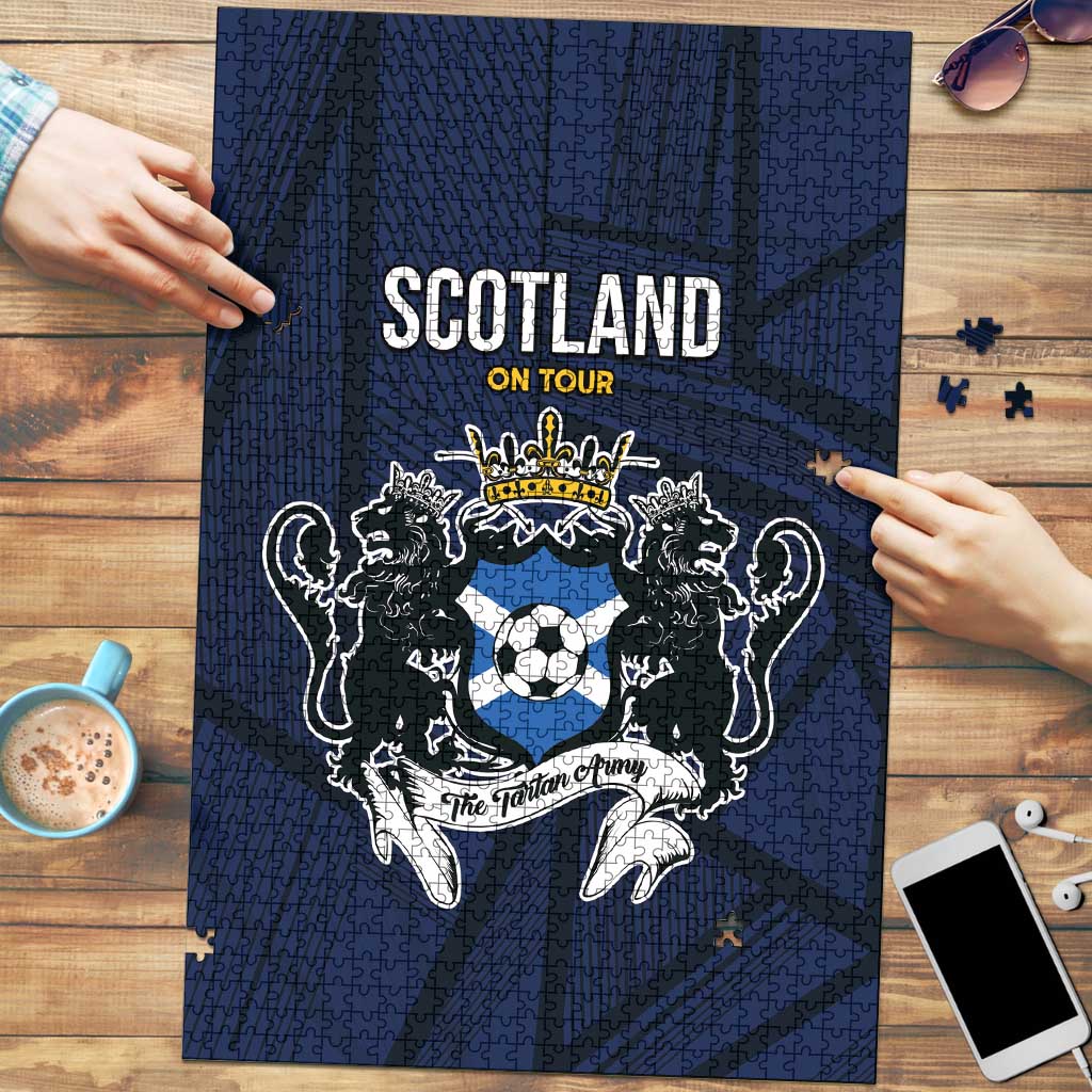 Football Scotland On Tour 2026 Puzzle Tartan Scottish Army Be Coming - Wonder Print Shop