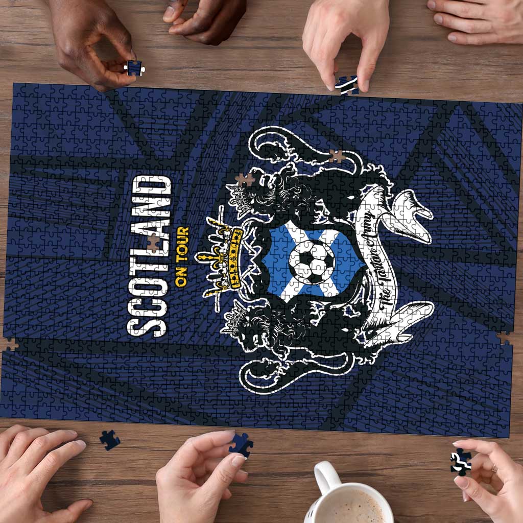 Football Scotland On Tour 2026 Puzzle Tartan Scottish Army Be Coming - Wonder Print Shop