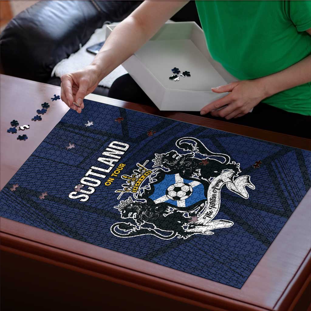 Football Scotland On Tour 2026 Puzzle Tartan Scottish Army Be Coming - Wonder Print Shop