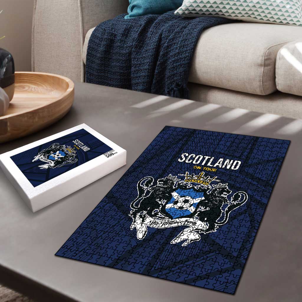 Football Scotland On Tour 2026 Puzzle Tartan Scottish Army Be Coming - Wonder Print Shop