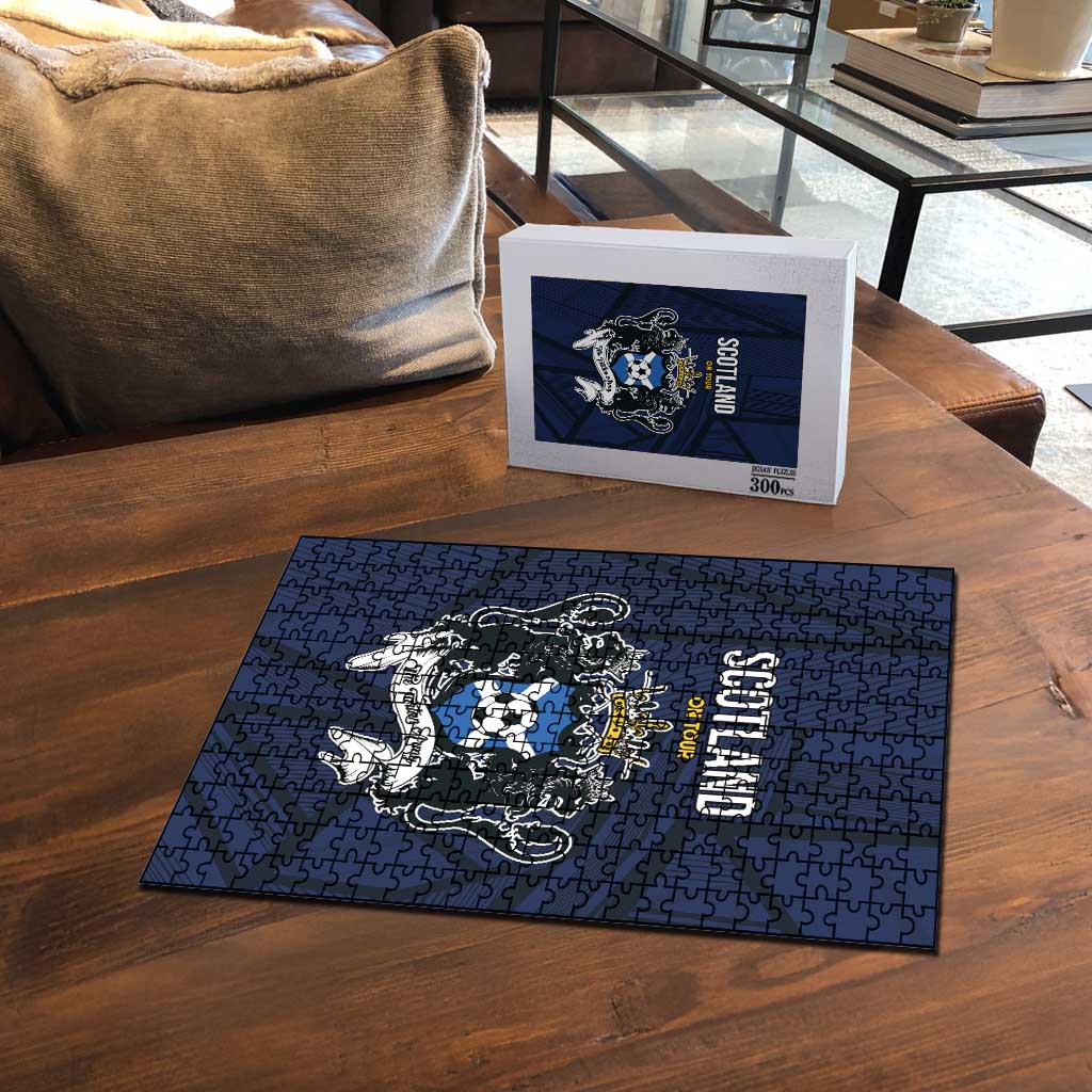 Football Scotland On Tour 2026 Puzzle Tartan Scottish Army Be Coming - Wonder Print Shop