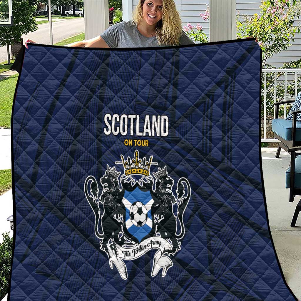 Football Scotland On Tour 2026 Quilt Tartan Scottish Army Be Coming - Wonder Print Shop
