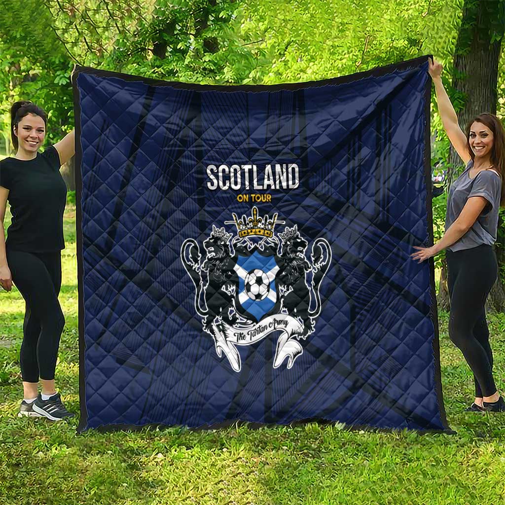 Football Scotland On Tour 2026 Quilt Tartan Scottish Army Be Coming - Wonder Print Shop