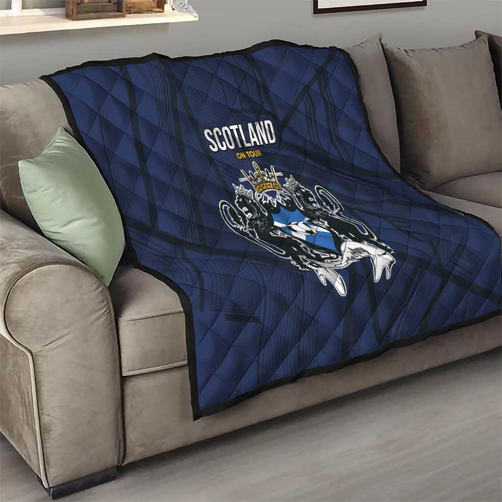 Football Scotland On Tour 2026 Quilt Tartan Scottish Army Be Coming - Wonder Print Shop