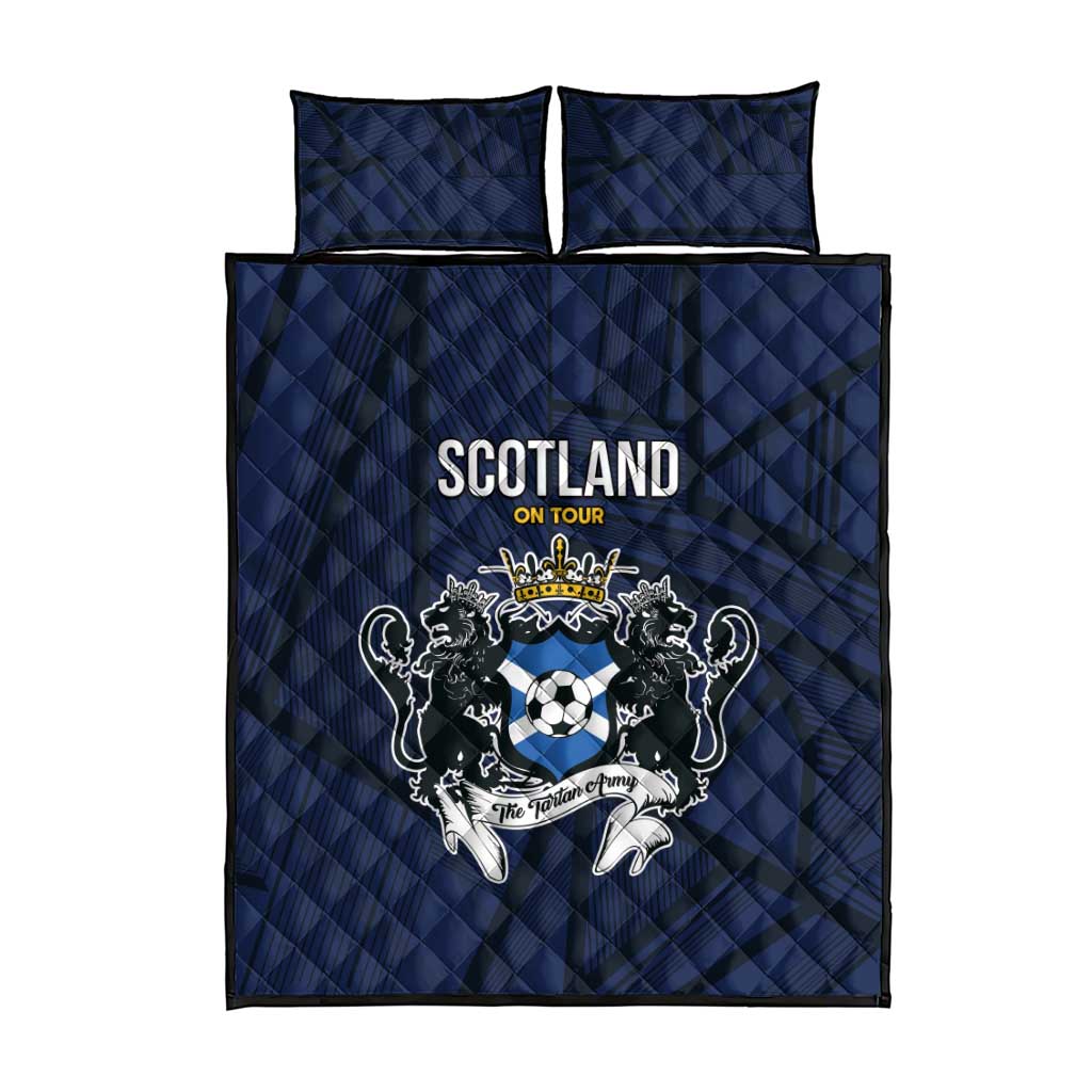 Football Scotland On Tour 2026 Quilt Bed Set Tartan Scottish Army Be Coming - Wonder Print Shop