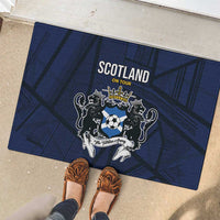 Football Scotland On Tour 2026 Rubber Doormat Tartan Scottish Army Be Coming - Wonder Print Shop