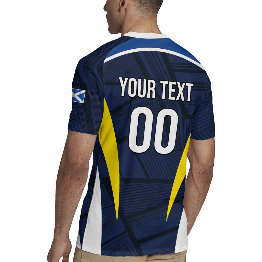 Custom Football Scotland On Tour 2026 Rugby Jersey Tartan Scottish Army Be Coming - Wonder Print Shop