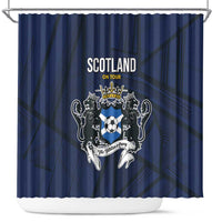 Football Scotland On Tour 2026 Shower Curtain Tartan Scottish Army Be Coming - Wonder Print Shop