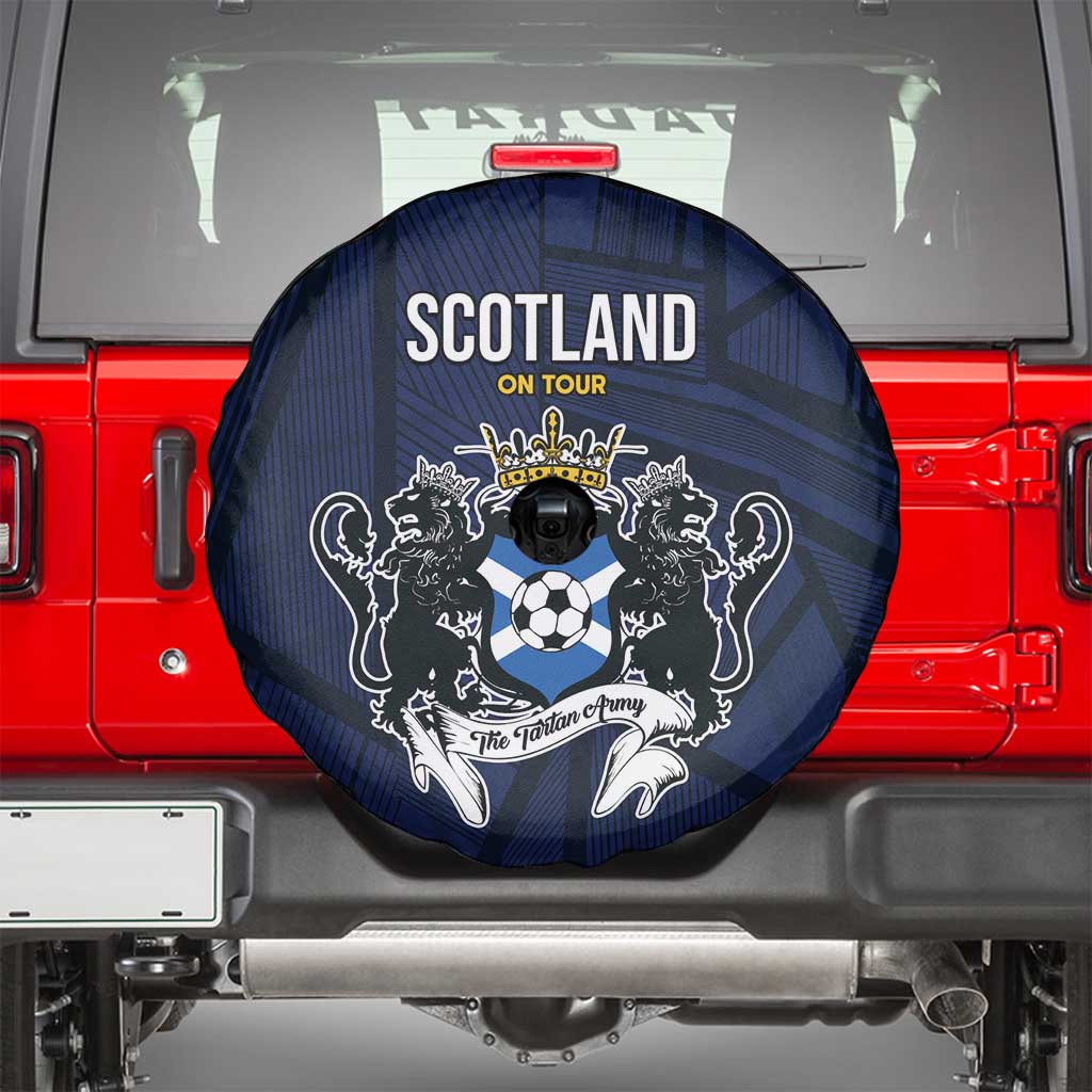 Football Scotland On Tour 2026 Spare Tire Cover Tartan Scottish Army Be Coming - Wonder Print Shop