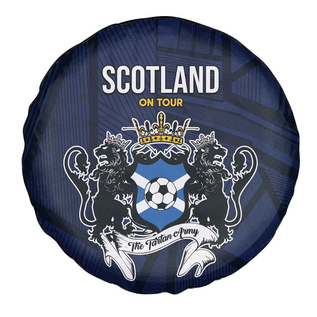 Football Scotland On Tour 2026 Spare Tire Cover Tartan Scottish Army Be Coming - Wonder Print Shop