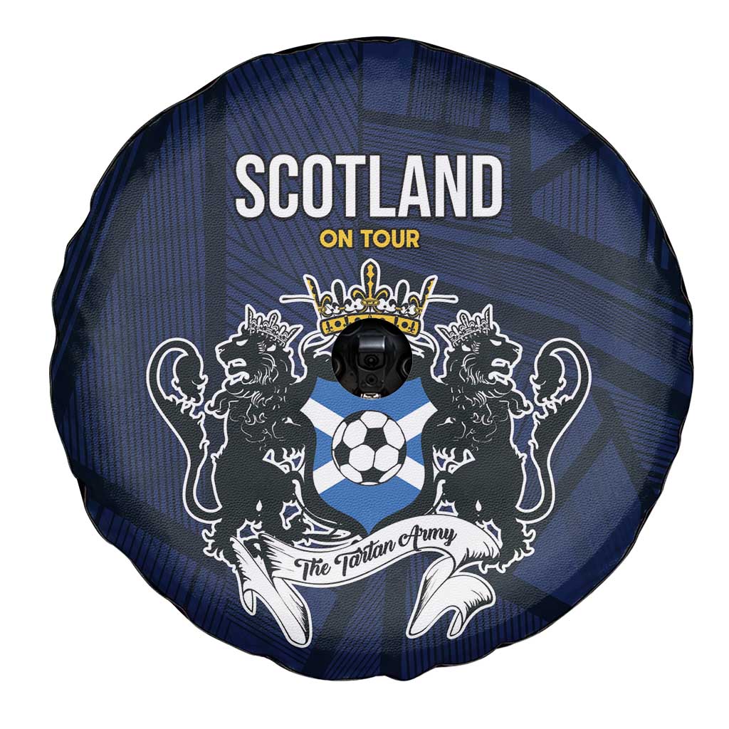 Football Scotland On Tour 2026 Spare Tire Cover Tartan Scottish Army Be Coming - Wonder Print Shop