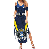Custom Football Scotland On Tour 2026 Summer Maxi Dress Tartan Scottish Army Be Coming - Wonder Print Shop