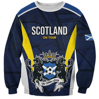 Custom Football Scotland On Tour 2026 Sweatshirt Tartan Scottish Army Be Coming - Wonder Print Shop