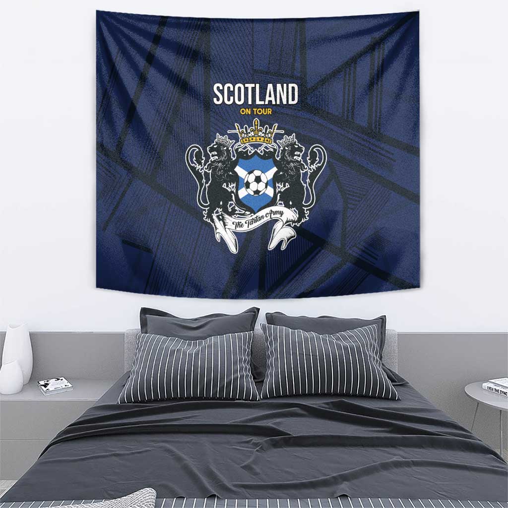 Football Scotland On Tour 2026 Tapestry Tartan Scottish Army Be Coming - Wonder Print Shop