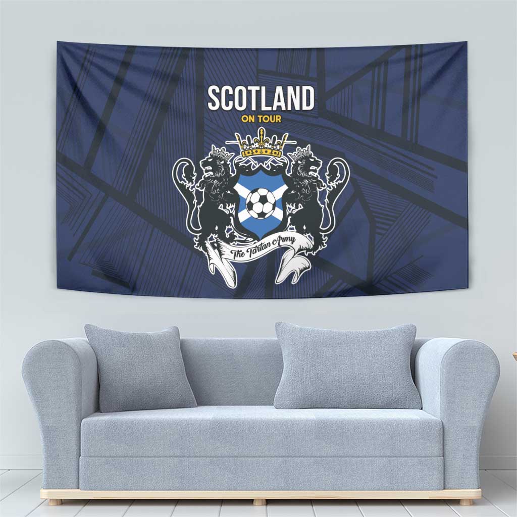 Football Scotland On Tour 2026 Tapestry Tartan Scottish Army Be Coming - Wonder Print Shop