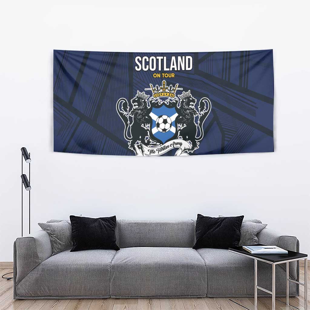 Football Scotland On Tour 2026 Tapestry Tartan Scottish Army Be Coming - Wonder Print Shop