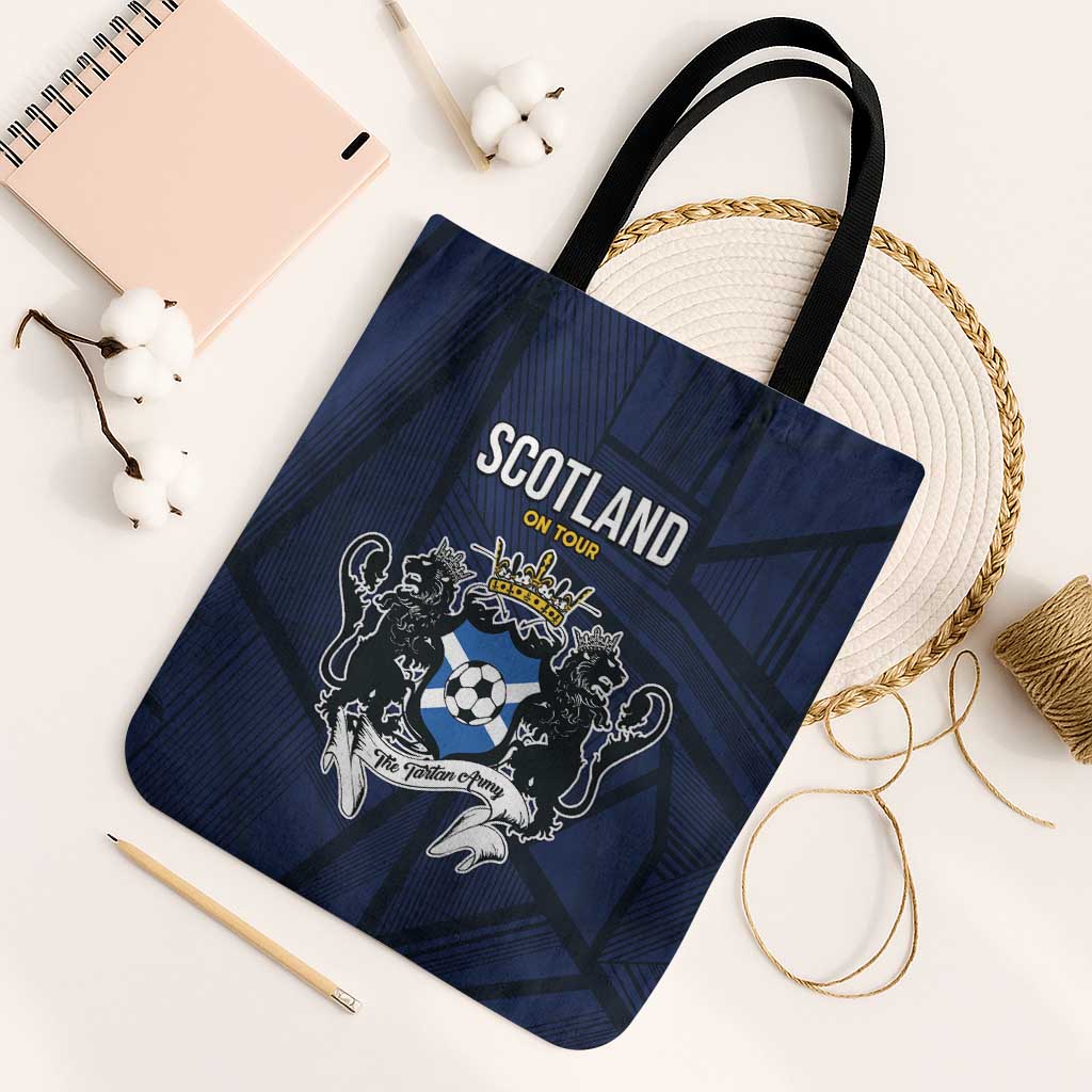 Football Scotland On Tour 2026 Tote Bag Tartan Scottish Army Be Coming - Wonder Print Shop