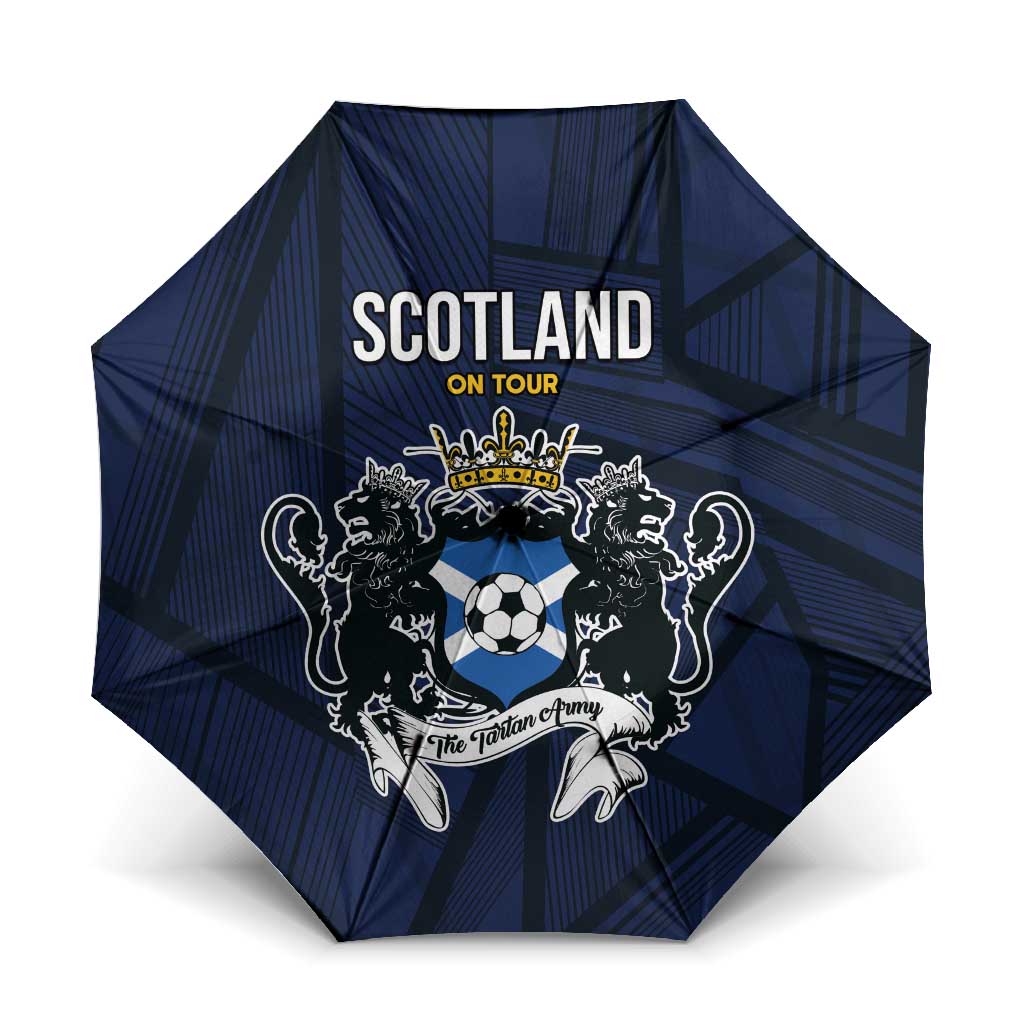 Football Scotland On Tour 2026 Umbrella Tartan Scottish Army Be Coming - Wonder Print Shop