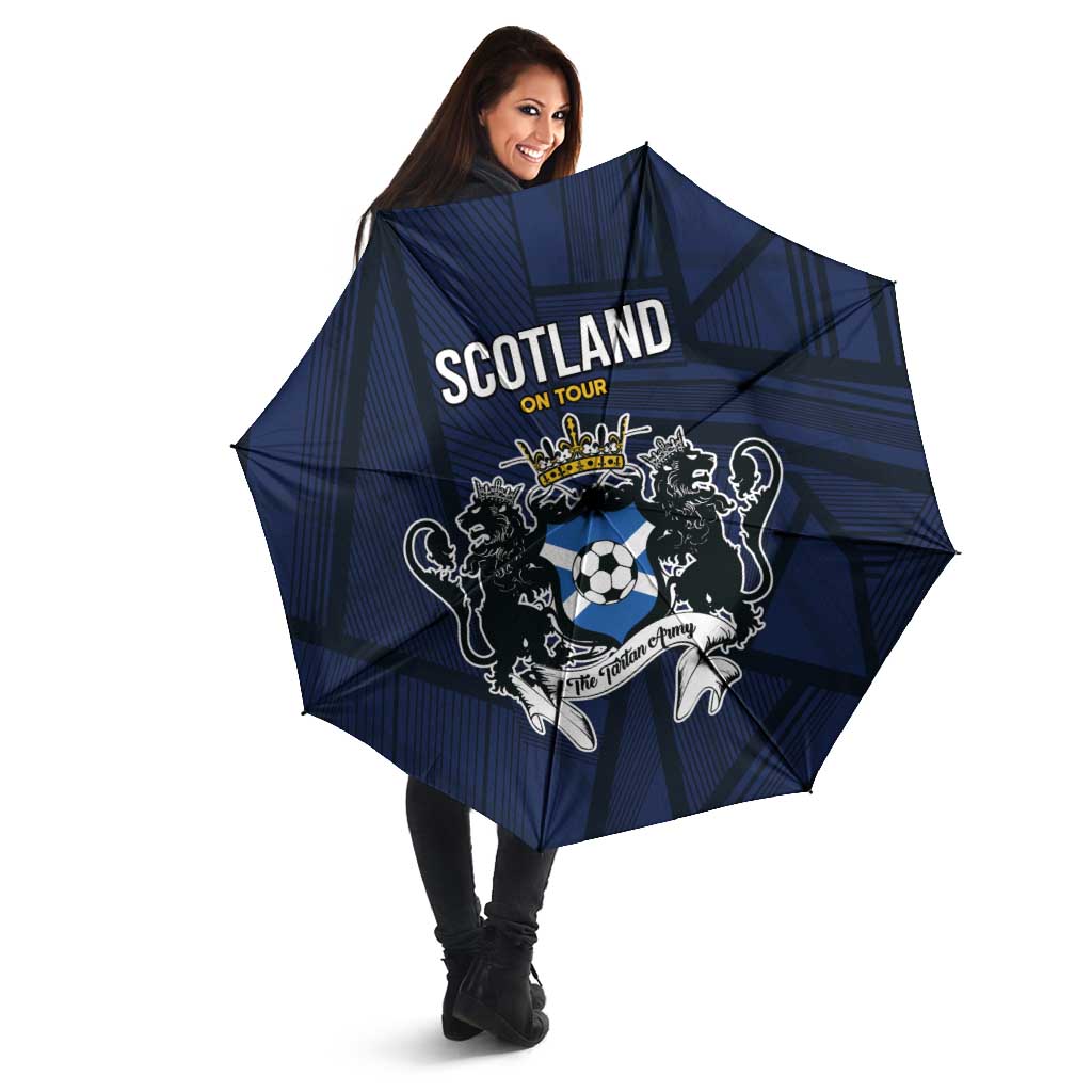 Football Scotland On Tour 2026 Umbrella Tartan Scottish Army Be Coming - Wonder Print Shop