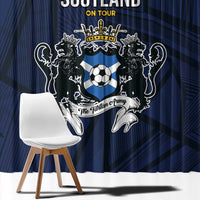 Football Scotland On Tour 2026 Window Curtain Tartan Scottish Army Be Coming - Wonder Print Shop