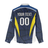 Custom Football Scotland On Tour 2026 Women Casual Shirt Tartan Scottish Army Be Coming - Wonder Print Shop