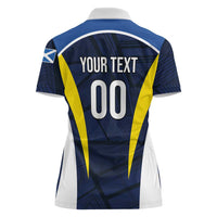 Custom Football Scotland On Tour 2026 Women Polo Shirt Tartan Scottish Army Be Coming - Wonder Print Shop