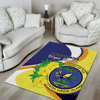 United States Virgin Islands Area Rug United in Pride and Hope