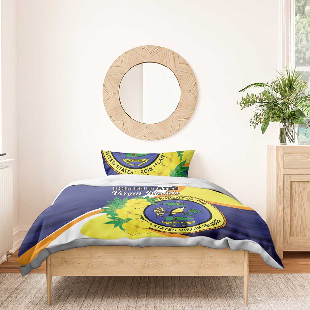 United States Virgin Islands Bedding Set United in Pride and Hope