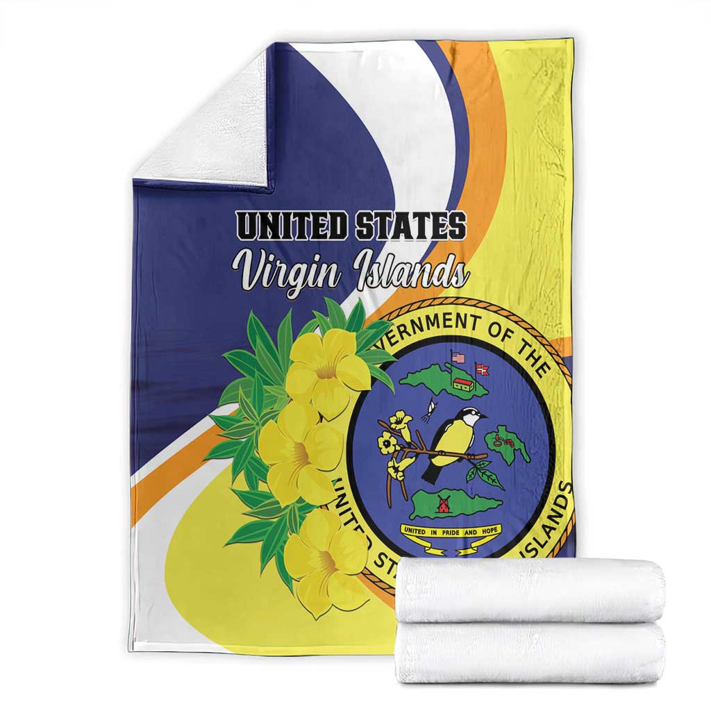 United States Virgin Islands Blanket United in Pride and Hope