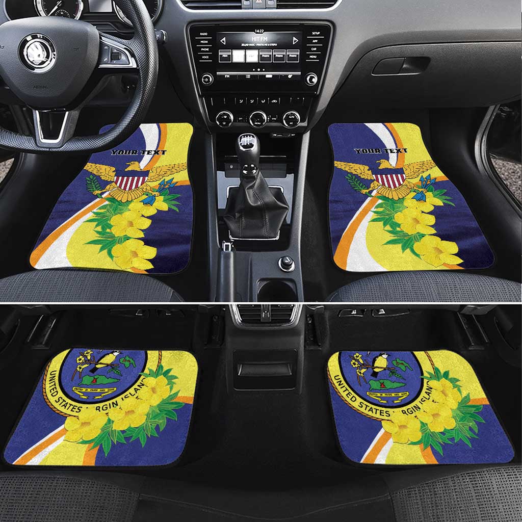United States Virgin Islands Car Mats United in Pride and Hope