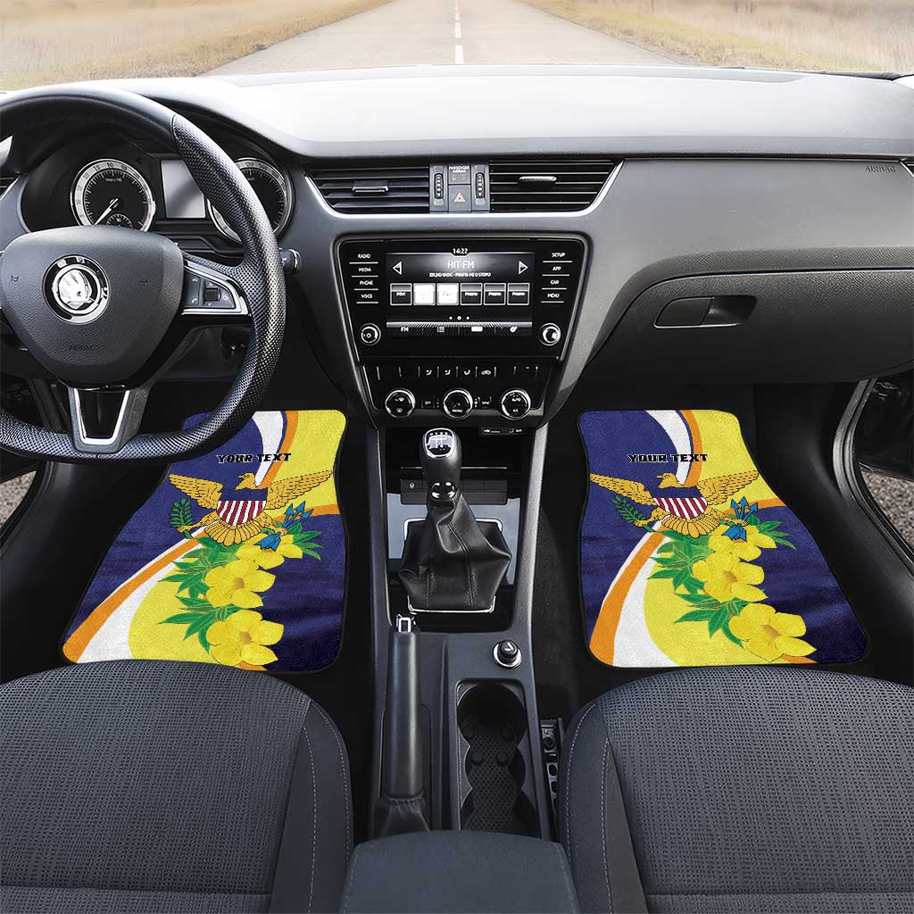 United States Virgin Islands Car Mats United in Pride and Hope