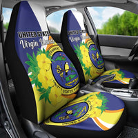 United States Virgin Islands Car Seat Cover United in Pride and Hope