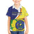 Personalized United States Virgin Islands Family Matching Off The Shoulder Long Sleeve Dress and Hawaiian Shirt United in Pride and Hope